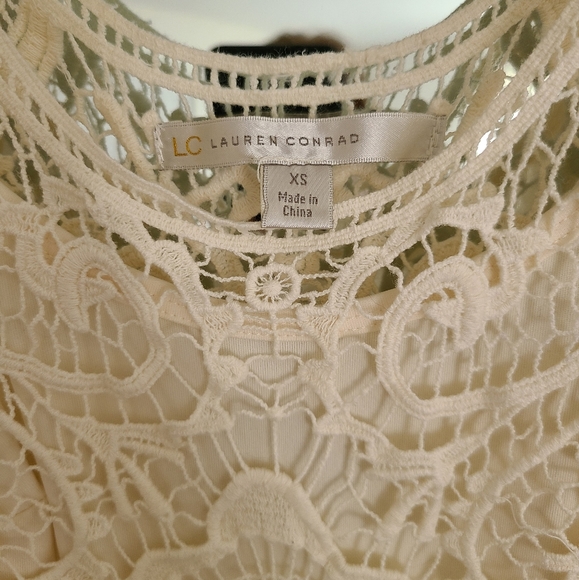 Lauren Conrad Crochet Dress - Picture 2 of 6